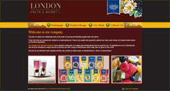 Desktop Screenshot of londonfruitandherb.co.uk